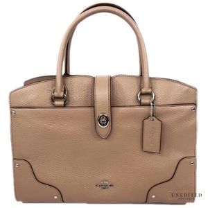COACH Mercer 35 Satchel Shoulder Bag Purse